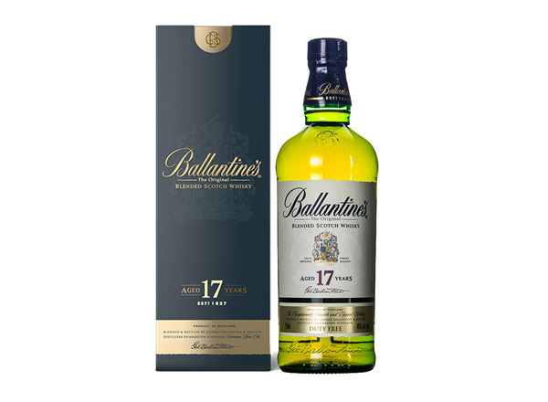 武汉百龄坛威士忌回收百龄坛17年Ballantine's苏格兰威士忌700ML洋酒