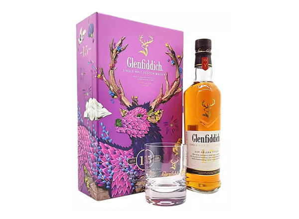 武汉收购格兰菲迪15年威士忌福鹿礼盒装Glenfiddich苏格兰威士忌700ml上门回收