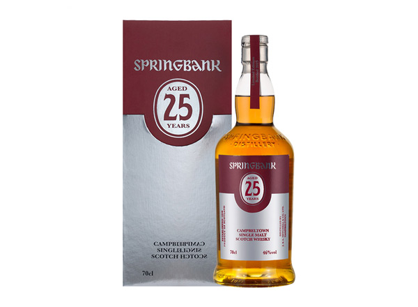 武汉云顶25年回收云顶威士忌SpringBank 46度坎贝尔镇苏格兰单一麦芽700m进口洋酒威士忌