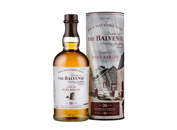 武汉苏格兰百富26年回收百富威士忌故事系列The Balvenie Aged 26 Years A Day of Dark Barley Single洋酒