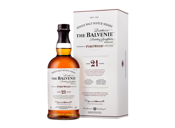 武汉回收百富威士忌21年波特桶陈酿The Balvenie Portwood Single百富洋酒收购