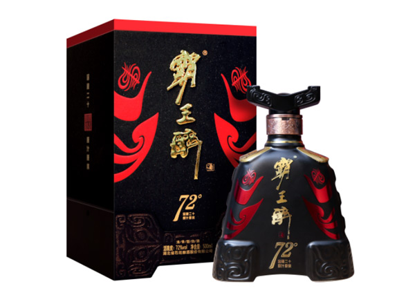 武汉回收石花霸王醉酒72° 白酒礼盒