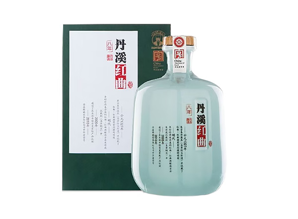 武汉丹溪黄酒回收丹溪8年红曲黄酒750mL 2瓶礼盒装