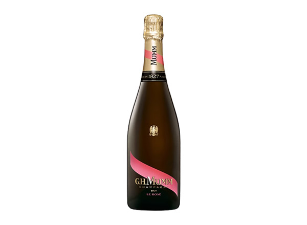 武汉回收玛姆红带风尚版桃红香槟起泡酒 G.H. Mumm Le Rosé Brut