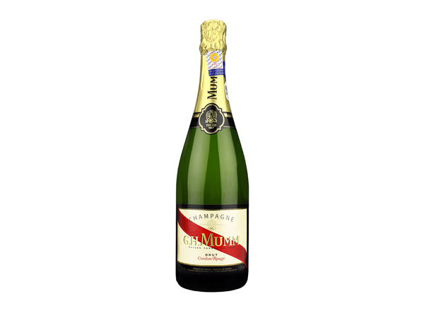 武汉玛姆香槟回收玛姆红带特级香槟G.H.MUMM Brut