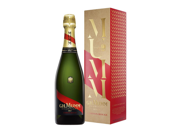 武汉玛姆香槟回收风尚版玛姆红带香槟起泡酒G.H. Mumm Cordon Rouge Brut